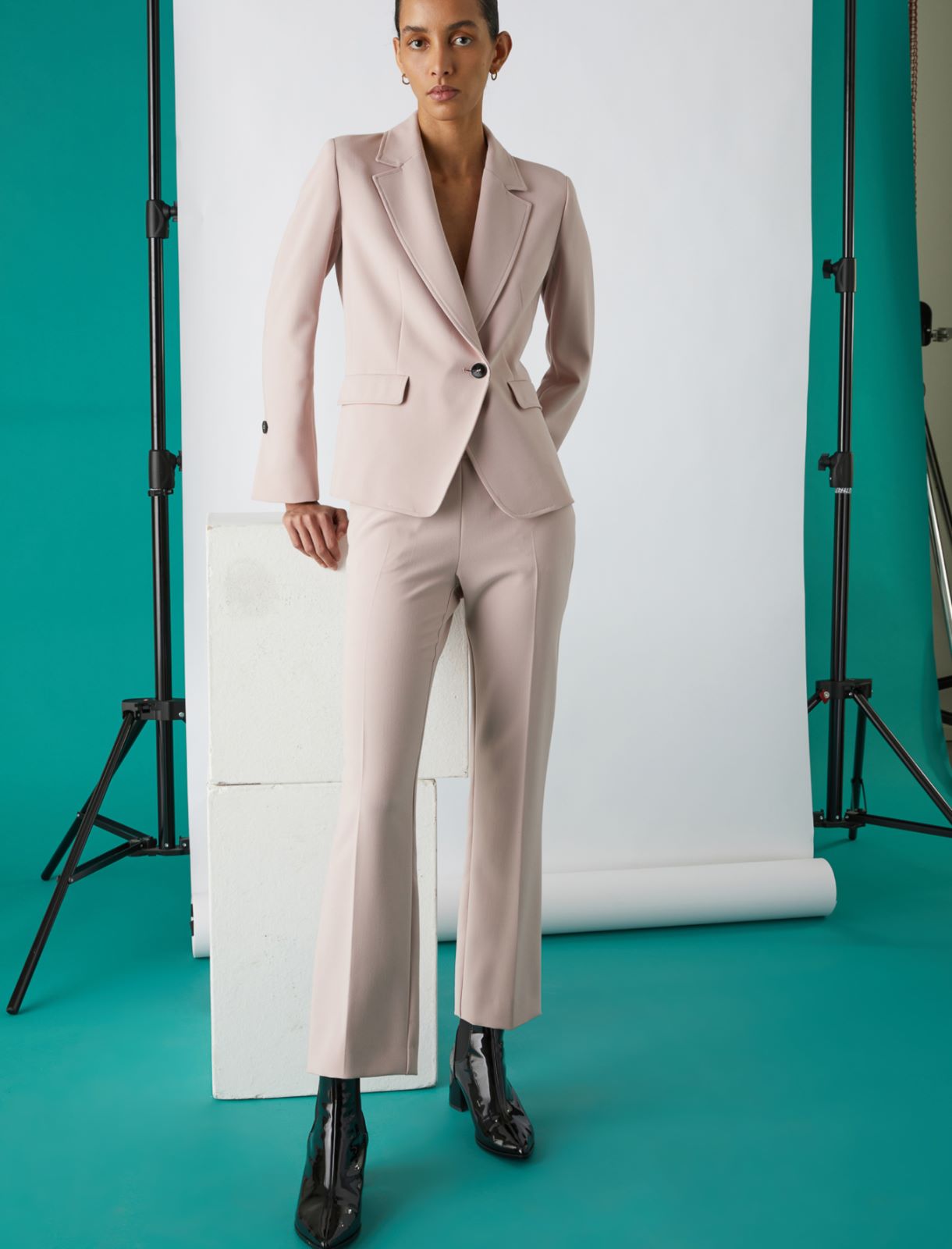 Gerade Hose, rosa | Marella
