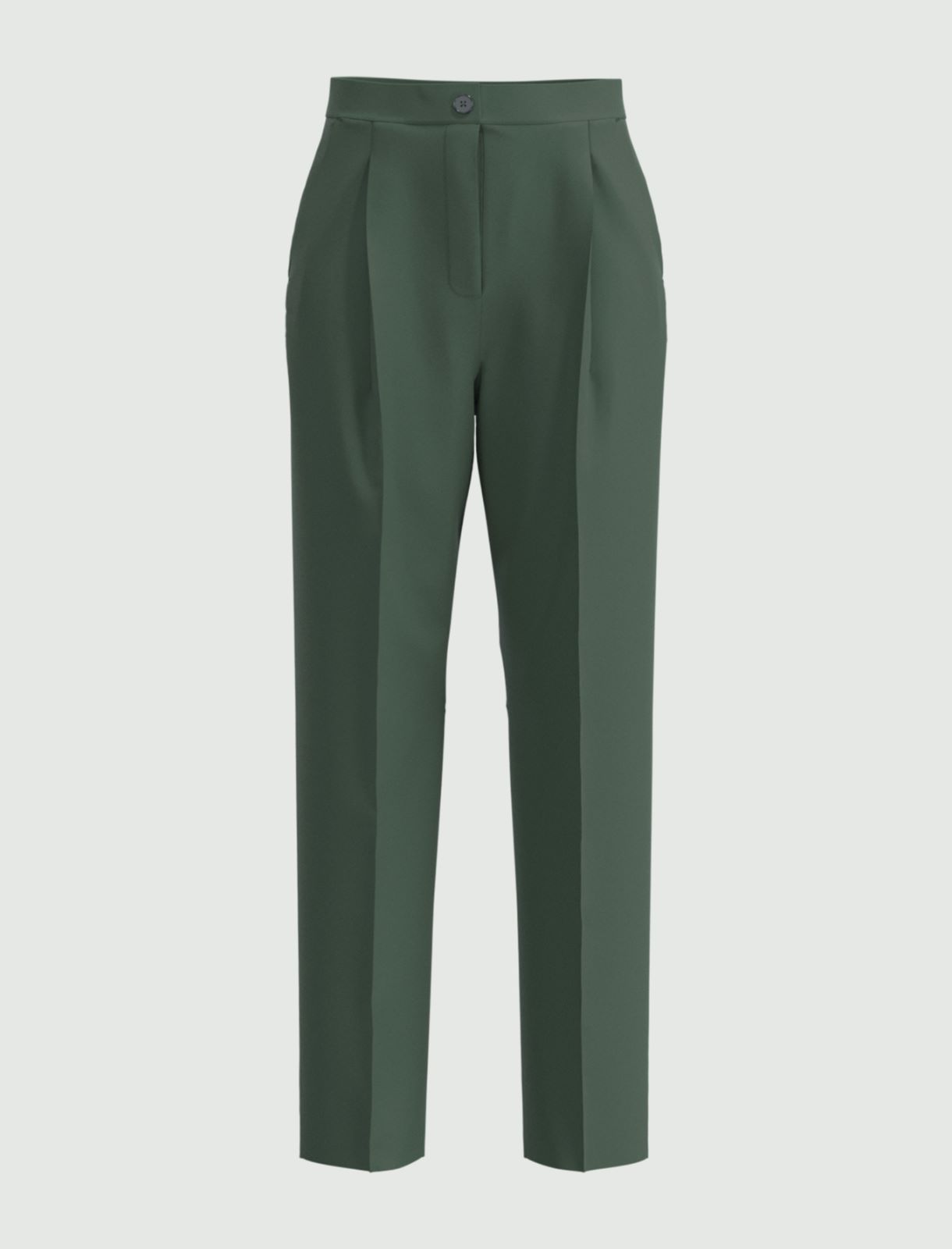 Carrot-fit trousers - Sage - Marella - 4