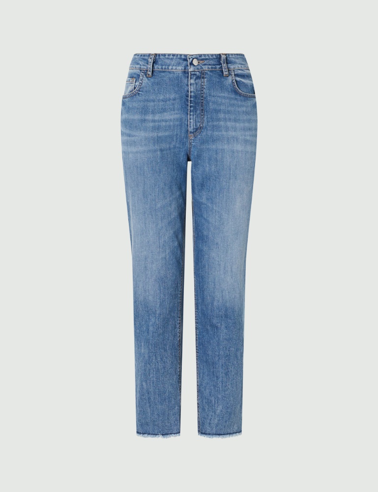 Mom Fit Jeans - Jeansblau - Emme  - 2
