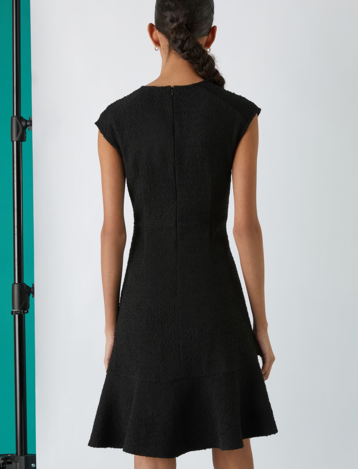 Tweed dress - Black - Marella - 3