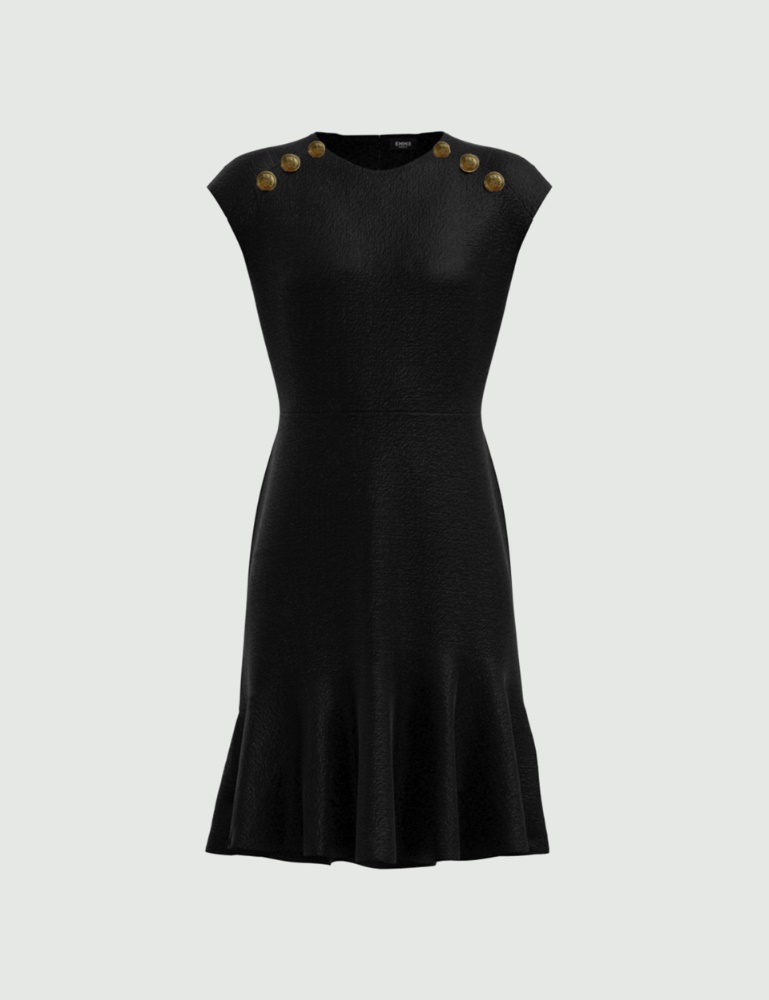 Tweed dress - Black - Emme  - 2