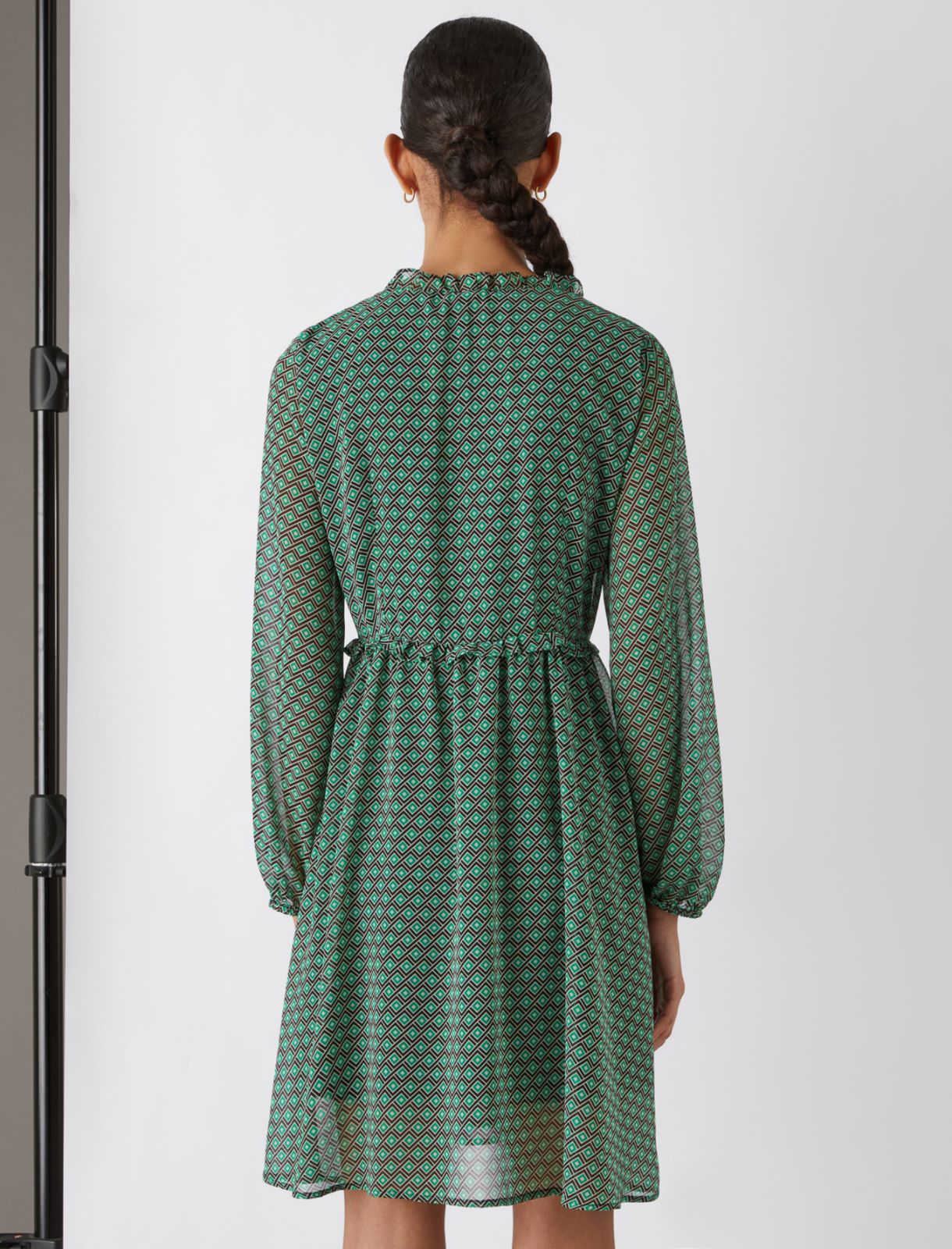 Robe courte, vert pomme | Marella Robe courte - Vert pomme - Marella - 3