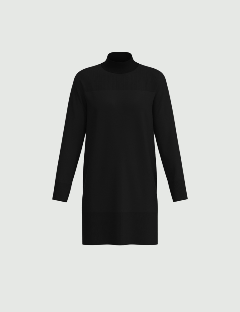 Knit dress - Black - Emme  - 2