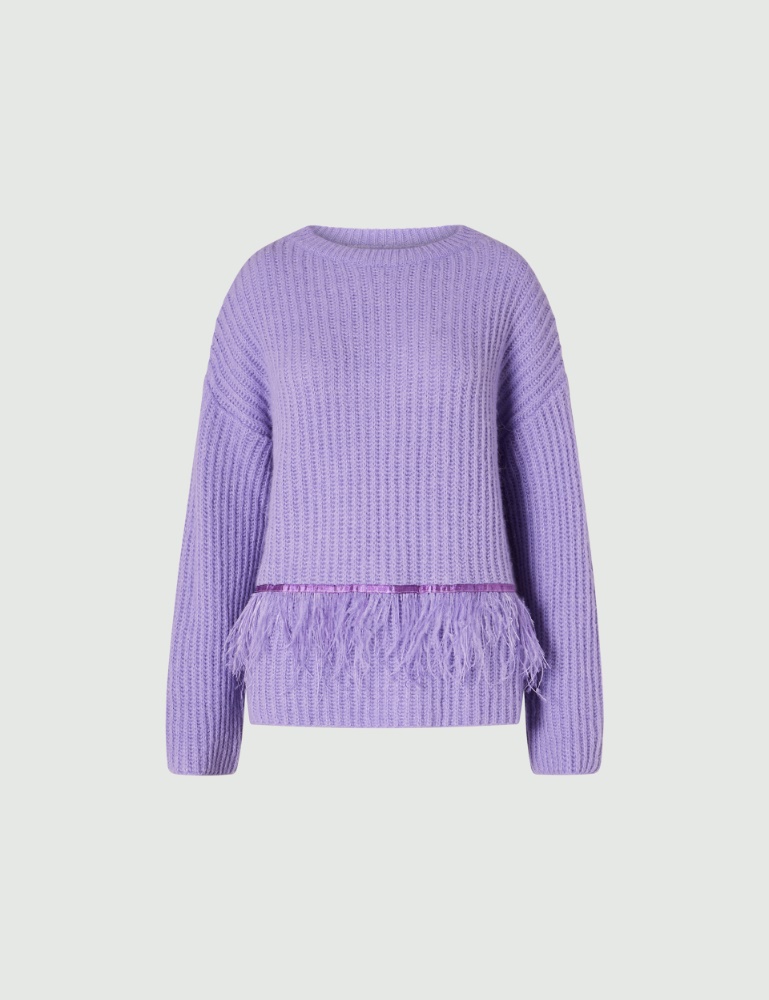 Oversized sweater - Lilac - Emme  - 2