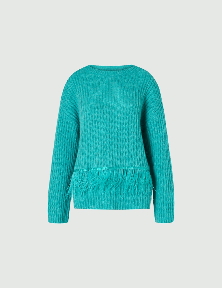 Oversized sweater - Water green - Emme  - 2