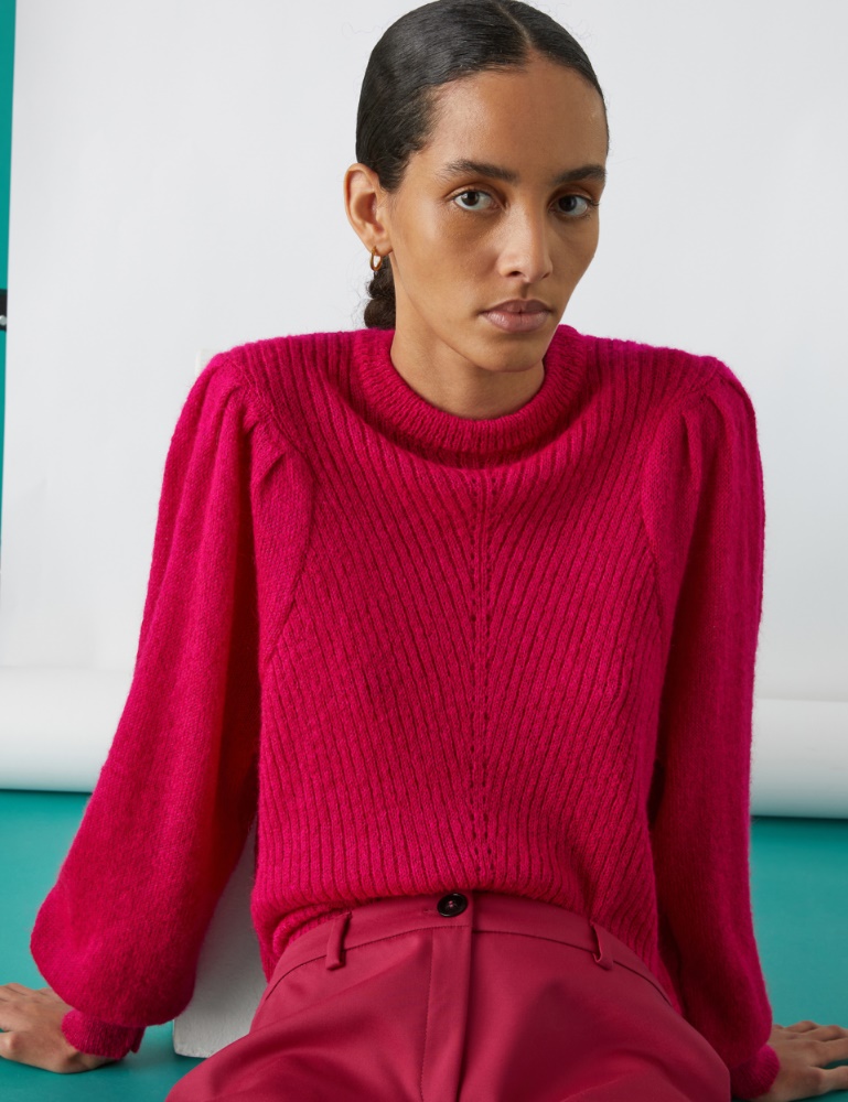 Mohair sweater - Cardinal - Emme 