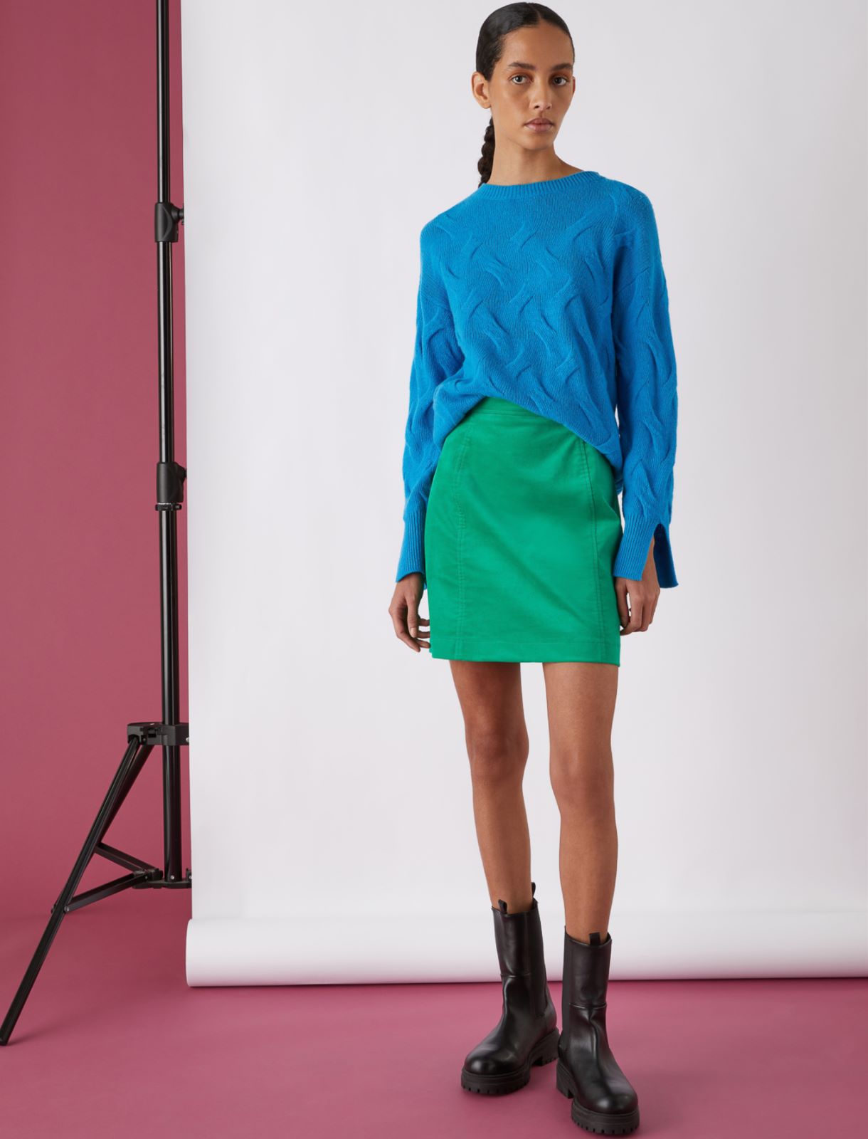 Merino wool sweater - Turquoise - Marella