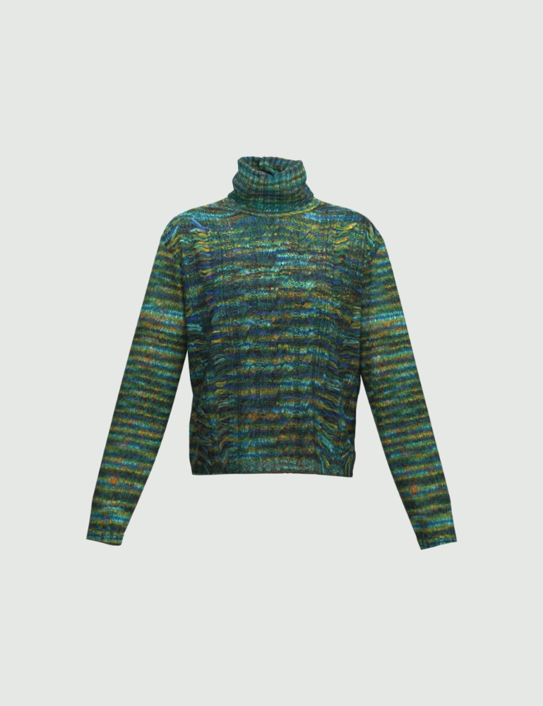Multicoloured sweater - Green - Emme  - 2
