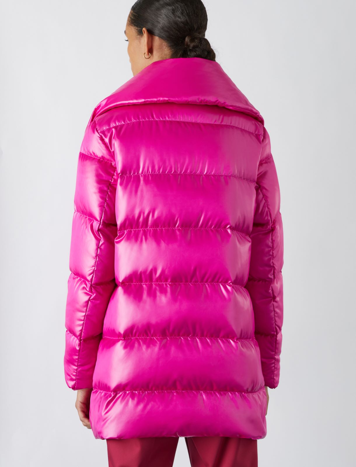 Piumino in raso, fuxia | Marella