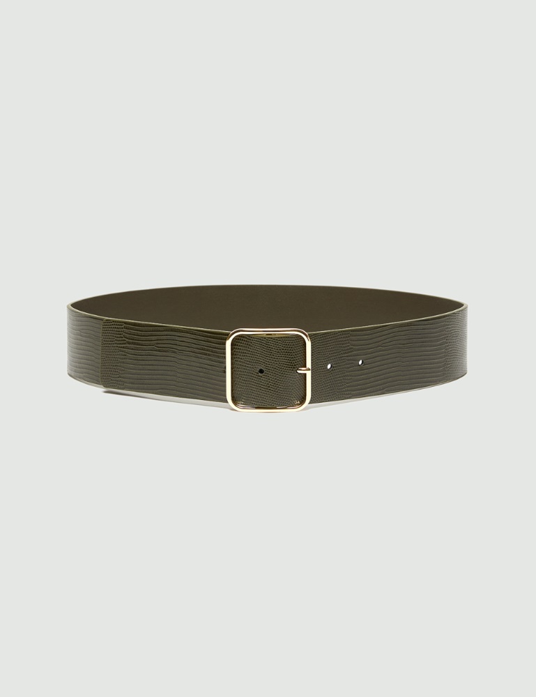 Buckle belt - Kaki - Emme 