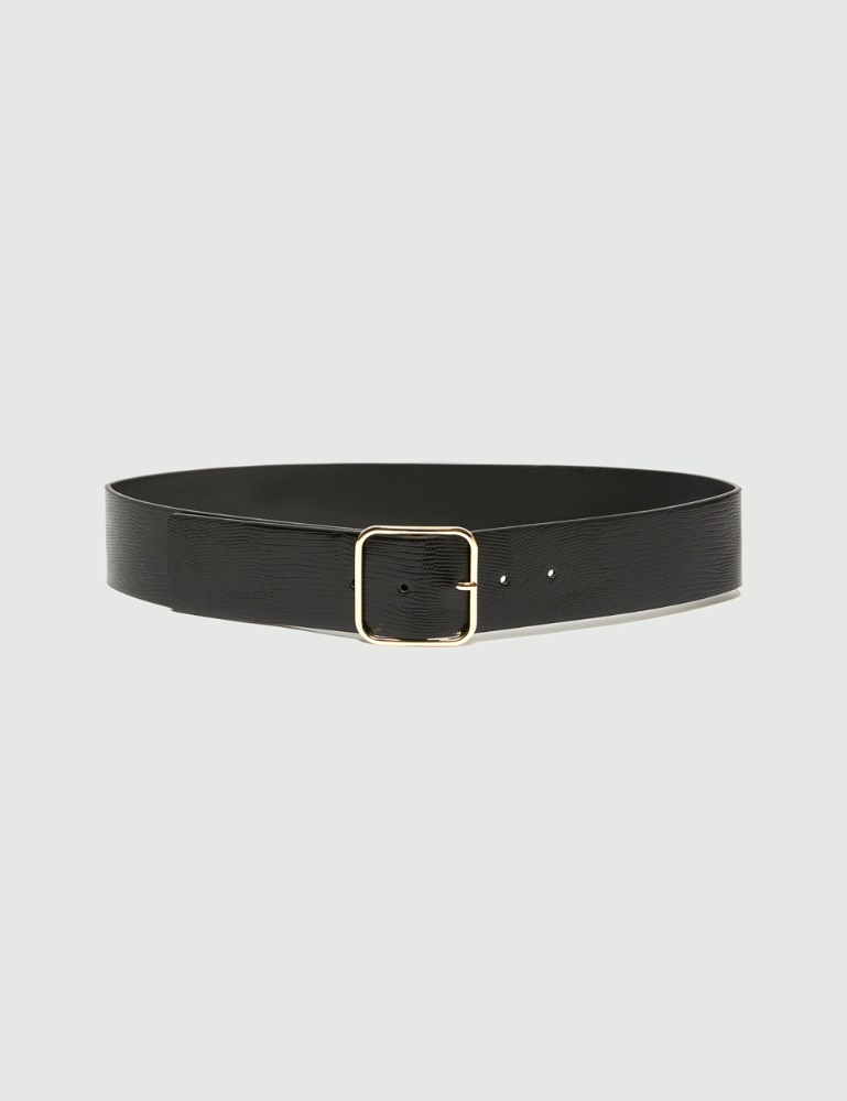 Buckle belt - Black - Emme 