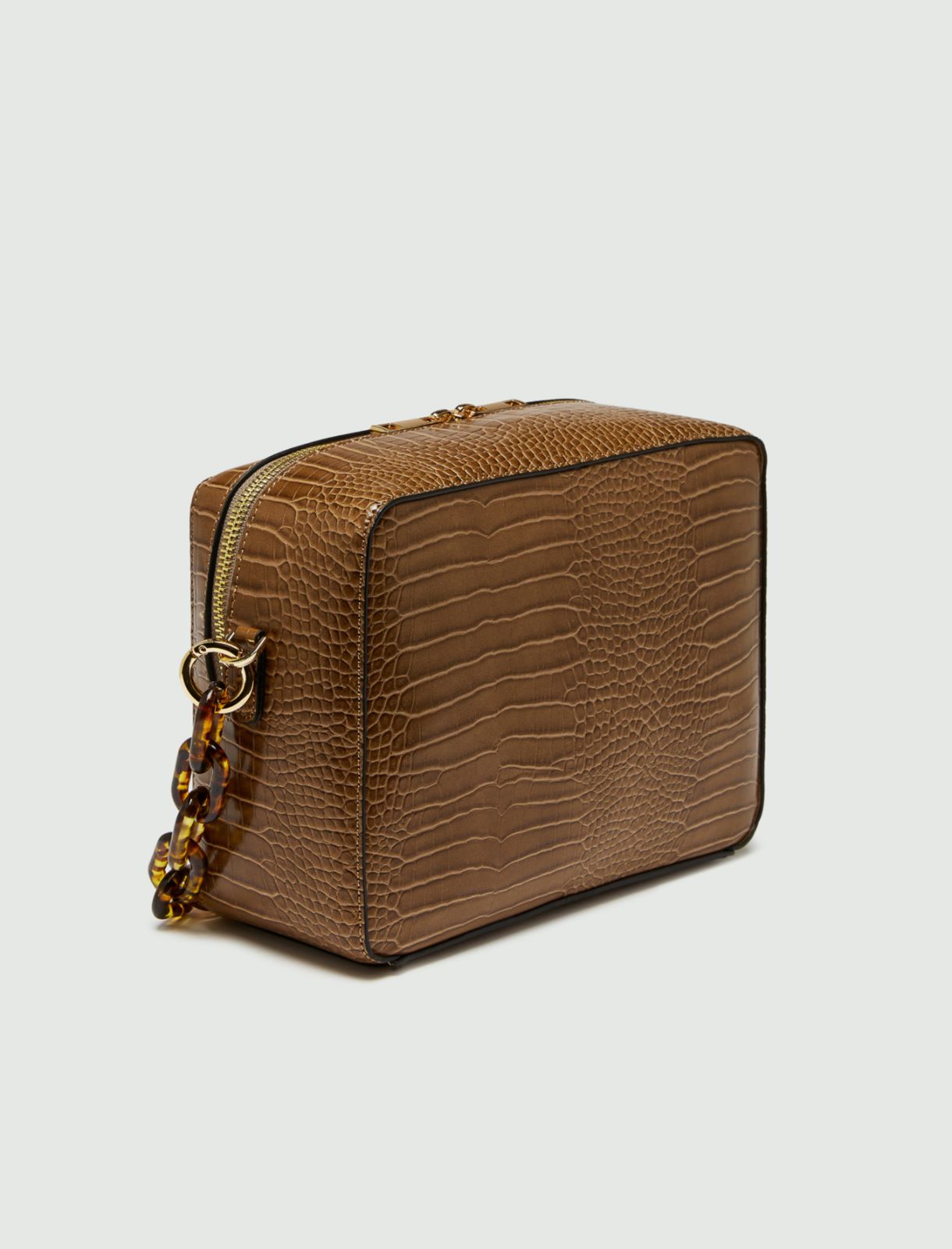 Logo bag, camel | Marella
