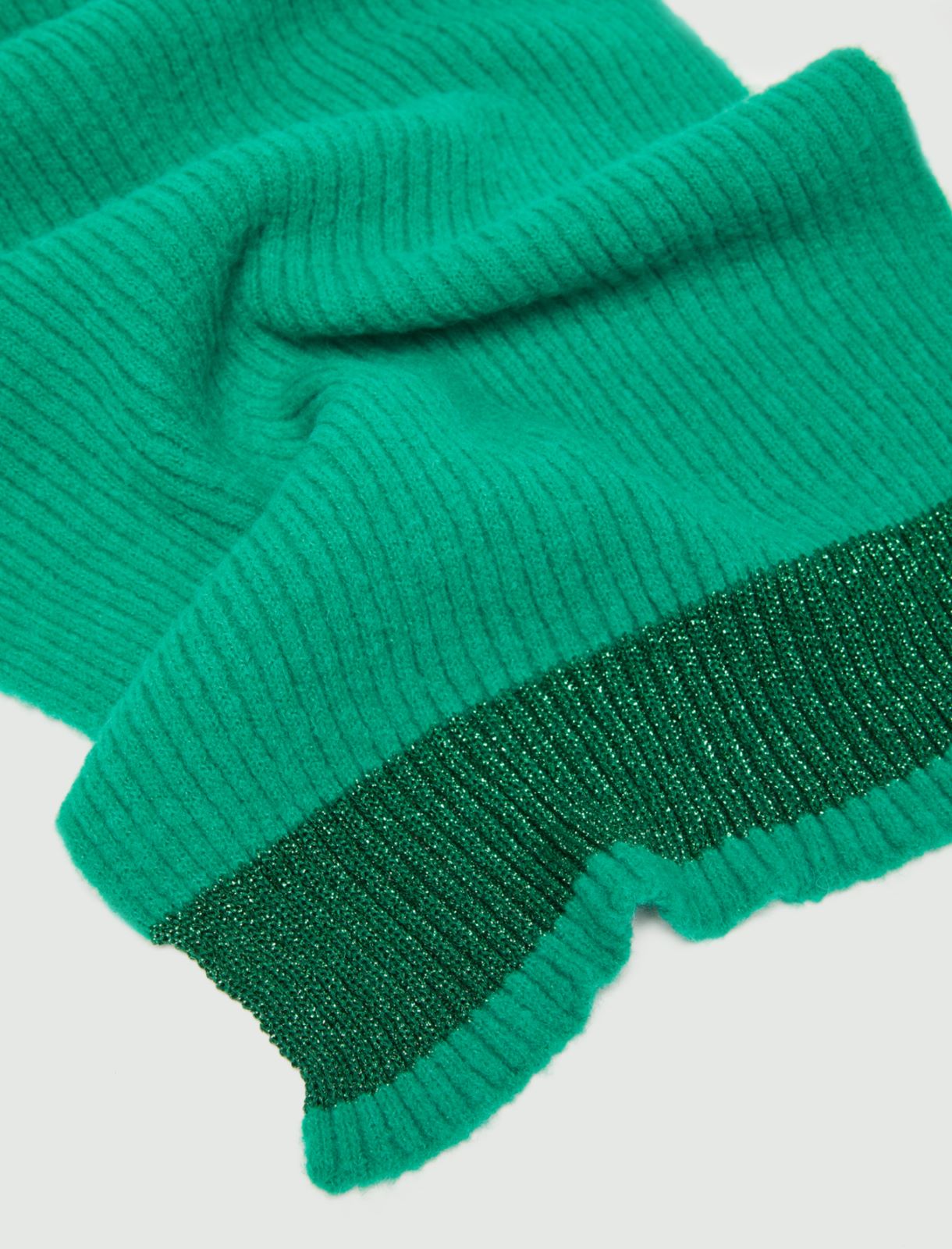 Knitted scarf - Green - Marella - 2