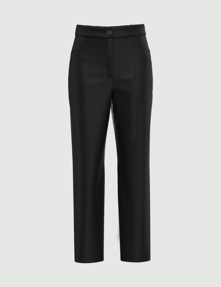 Coated trousers - Black - Emme  - 2