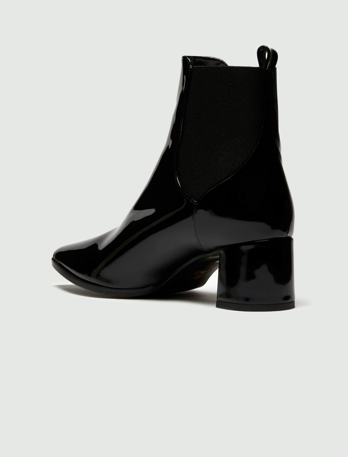 Patent leather ankle boots - Black - Marella - 2