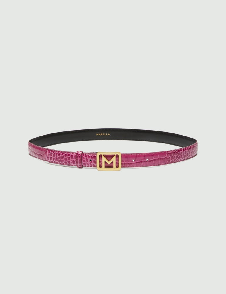 Belt with logo - Fuchsia - Marella