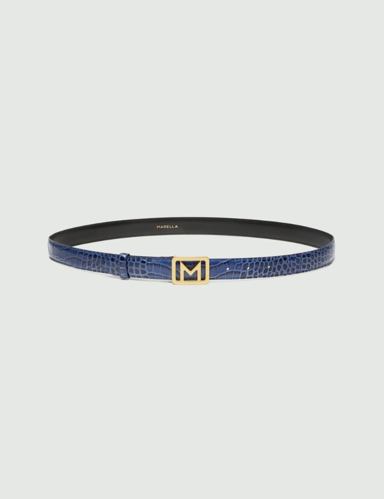 Belt with logo - Cornflower blue - Marella