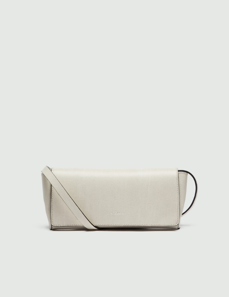 Leather wallet/bag  - White - Marella