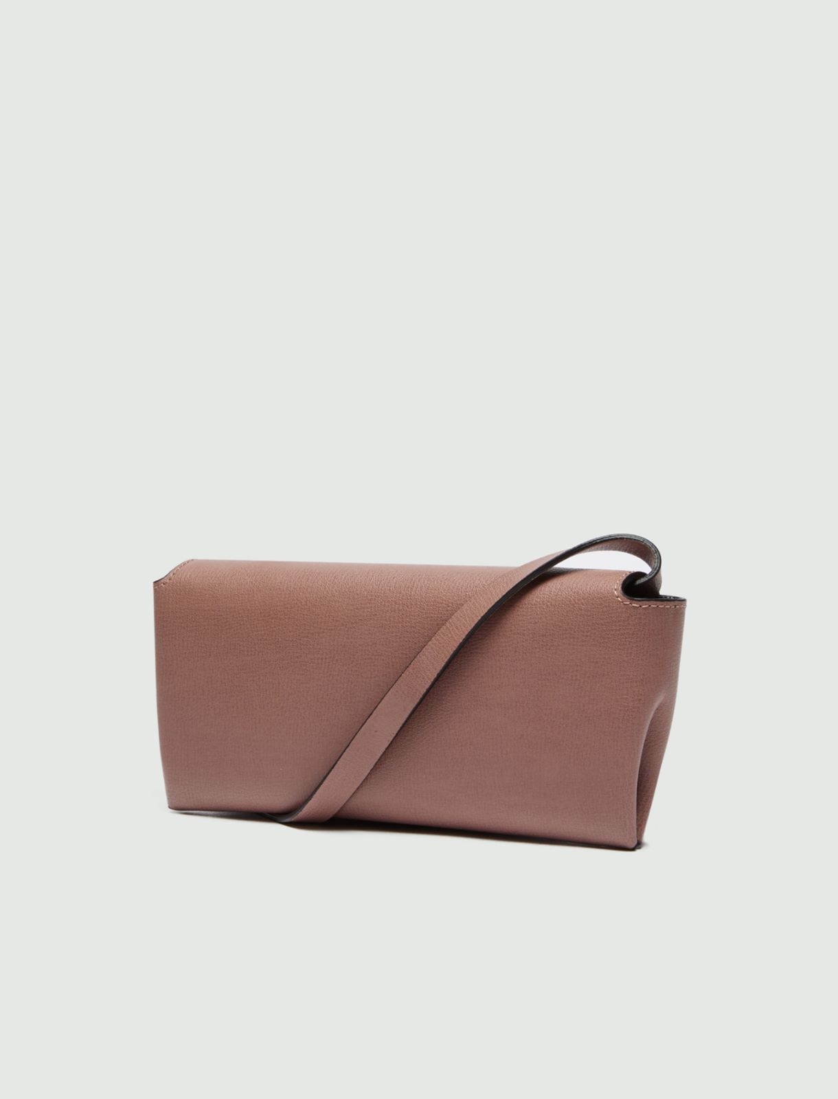Portemonnaie-Tasche aus Leder  - Altrosa - Marella - 2