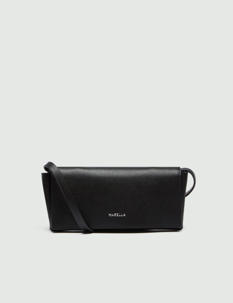 Leather wallet/bag  - Dark grey - Marella