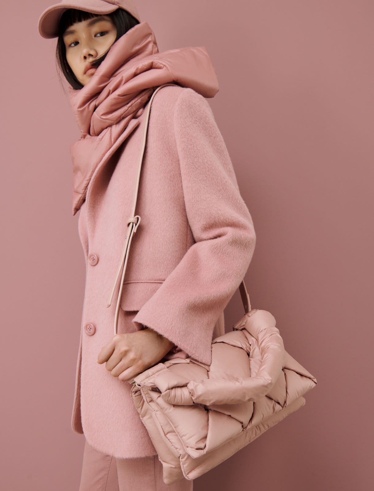 Quilted bag  - Pink - Marella - 5