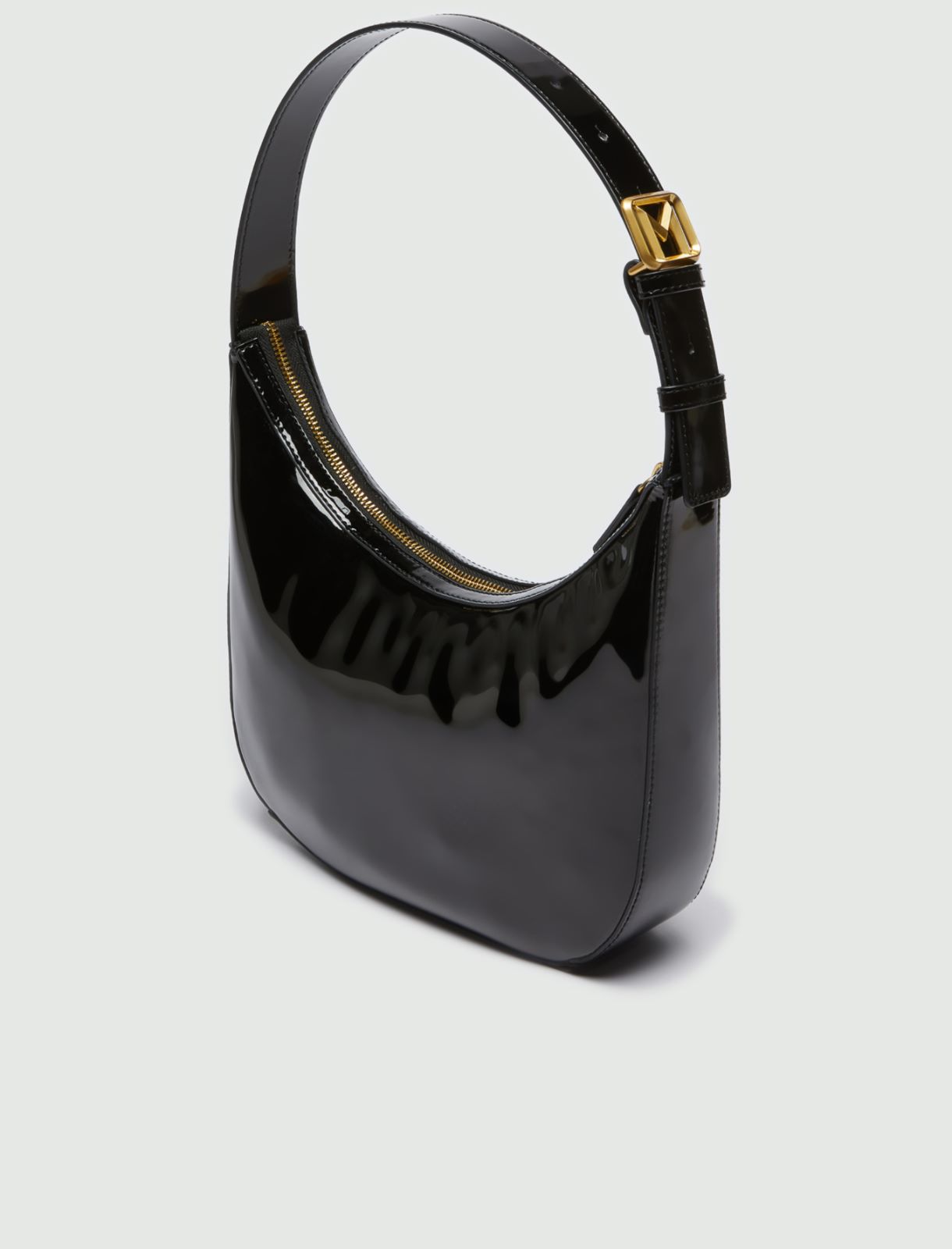 Patent leather bag, black | Marella