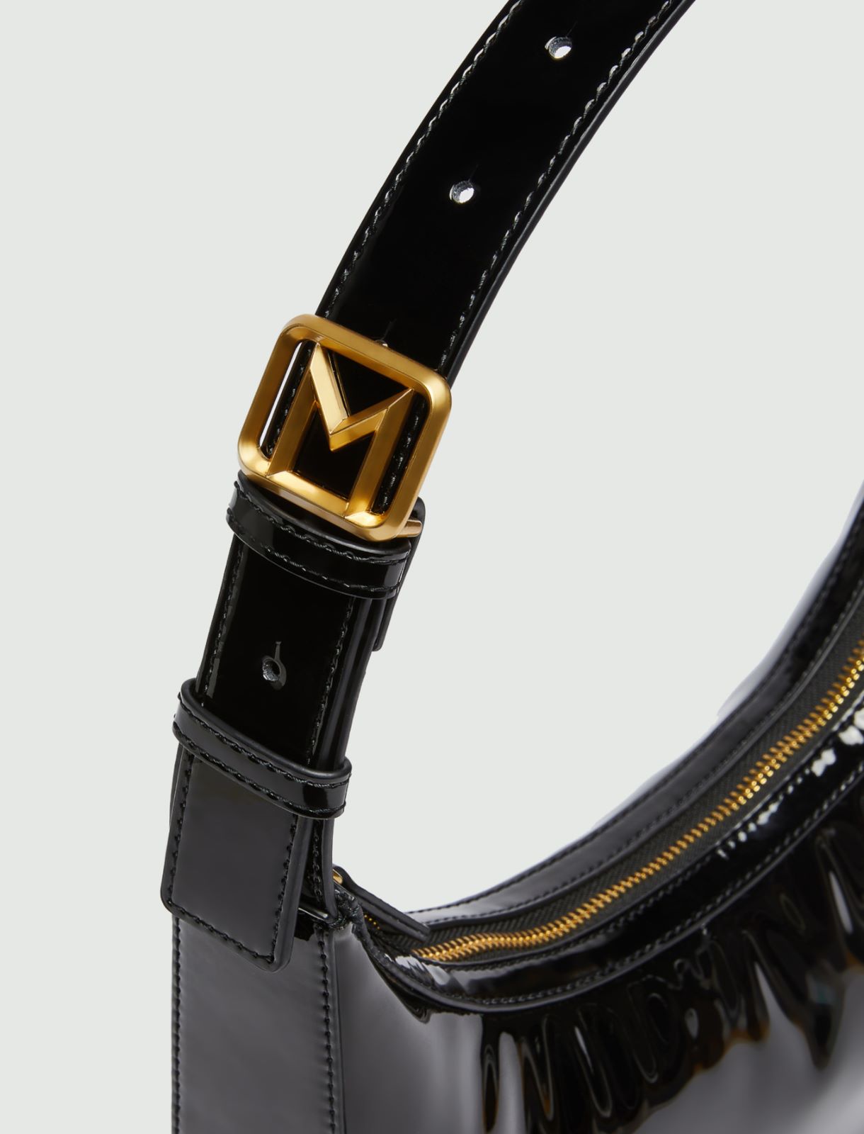 Patent leather bag, black | Marella