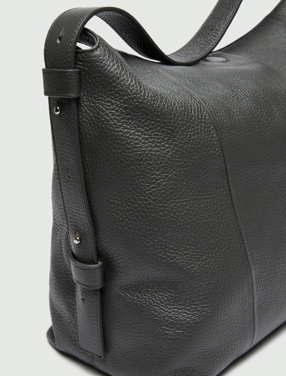 Leather bag  - Platinum - Marina Rinaldi - 4