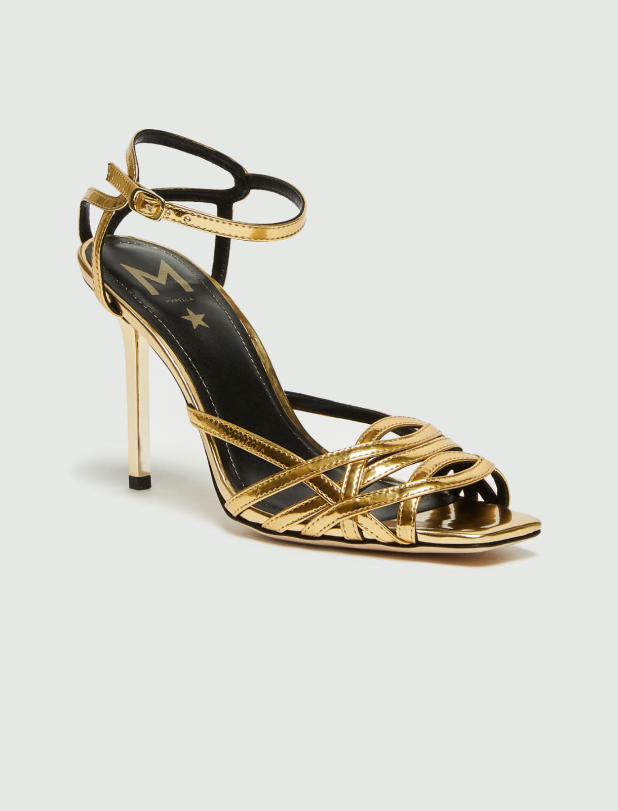 High-heeled sandals - Gold - Marella - 2
