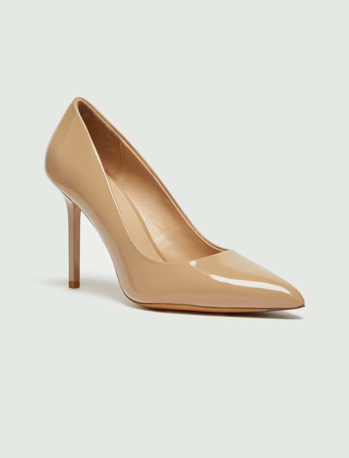 Patent leather court shoes, nudo | Marella Patent leather court shoes - Nudo - Marella - 2