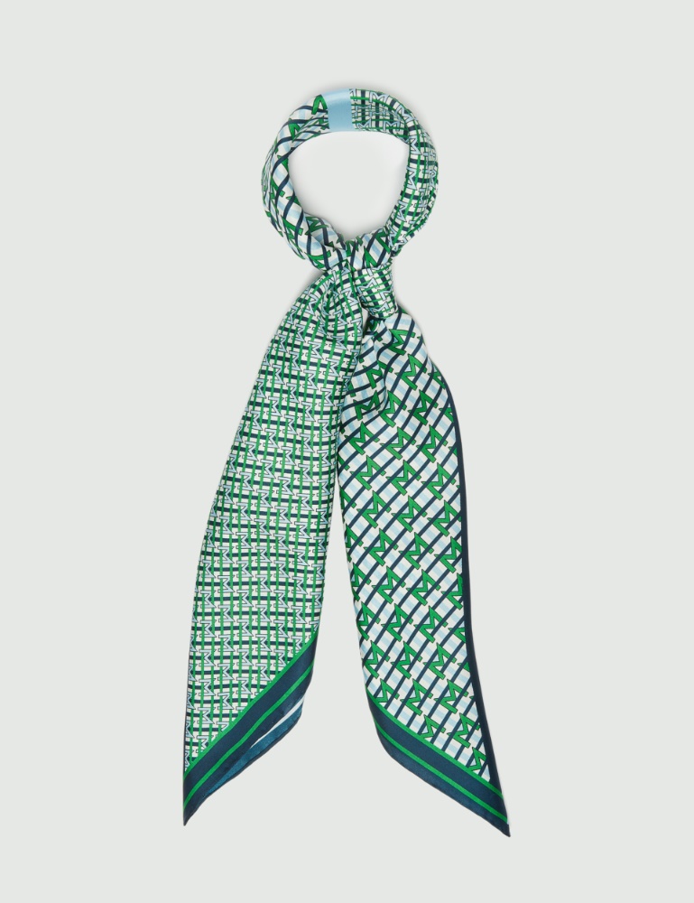Logo neckerchief - Pastel green - Marella