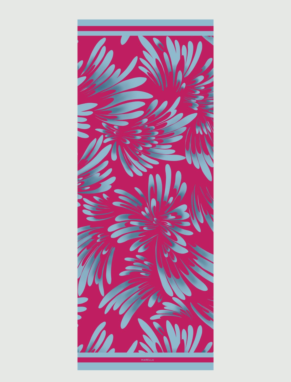 Silk stole, cherry | Marella Silk stole - Cherry - Marella - 3