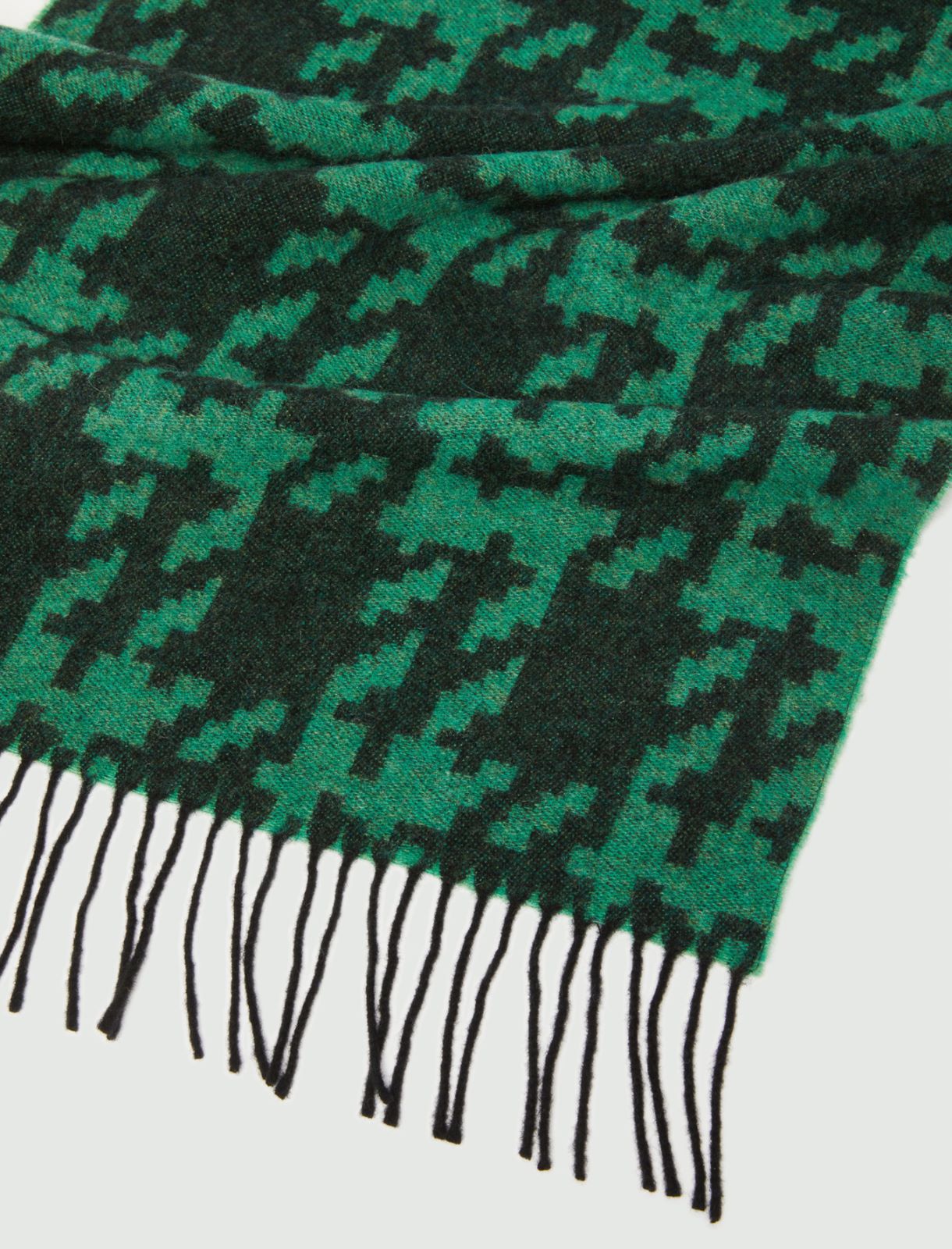 Jacquard scarf - Green - Marella - 2