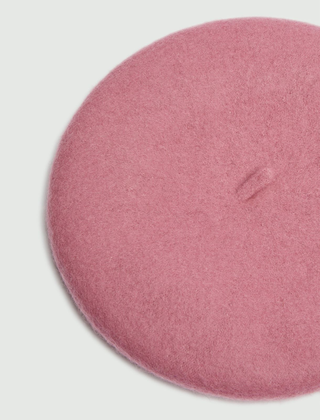 Wool beret - Pink - Marella - 2