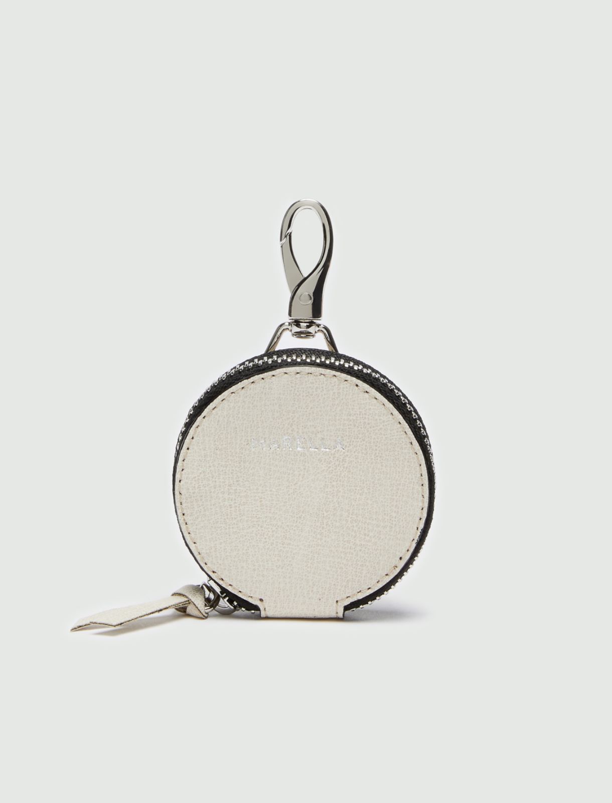 Leather coin purse  - White - Marella