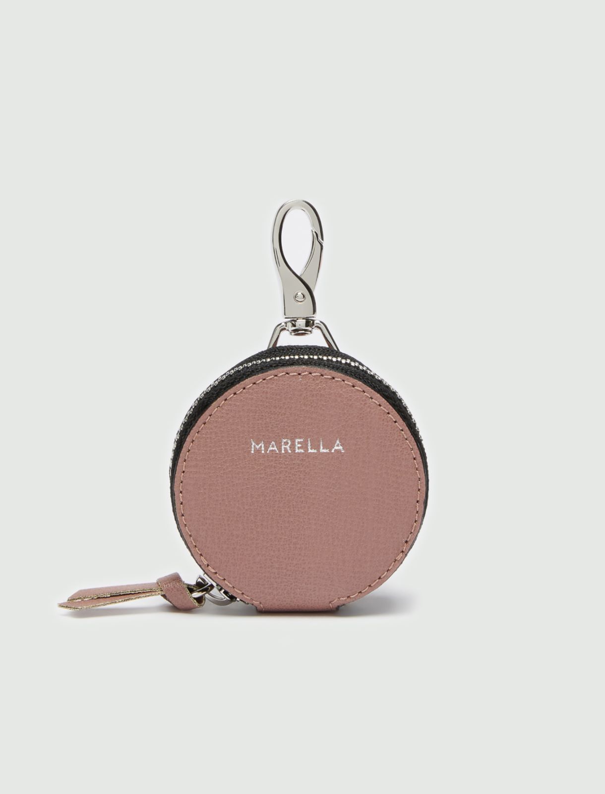 Leather coin purse  - Antique rose - Marella