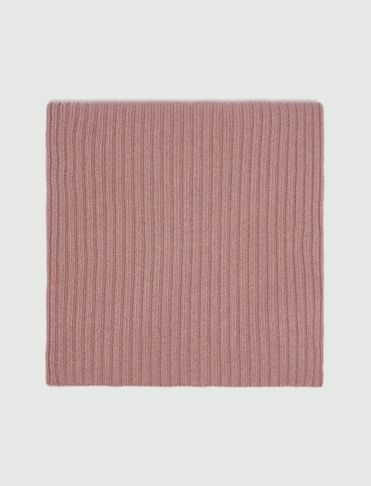 Wool and cashmere scarf  - Pink - Marella