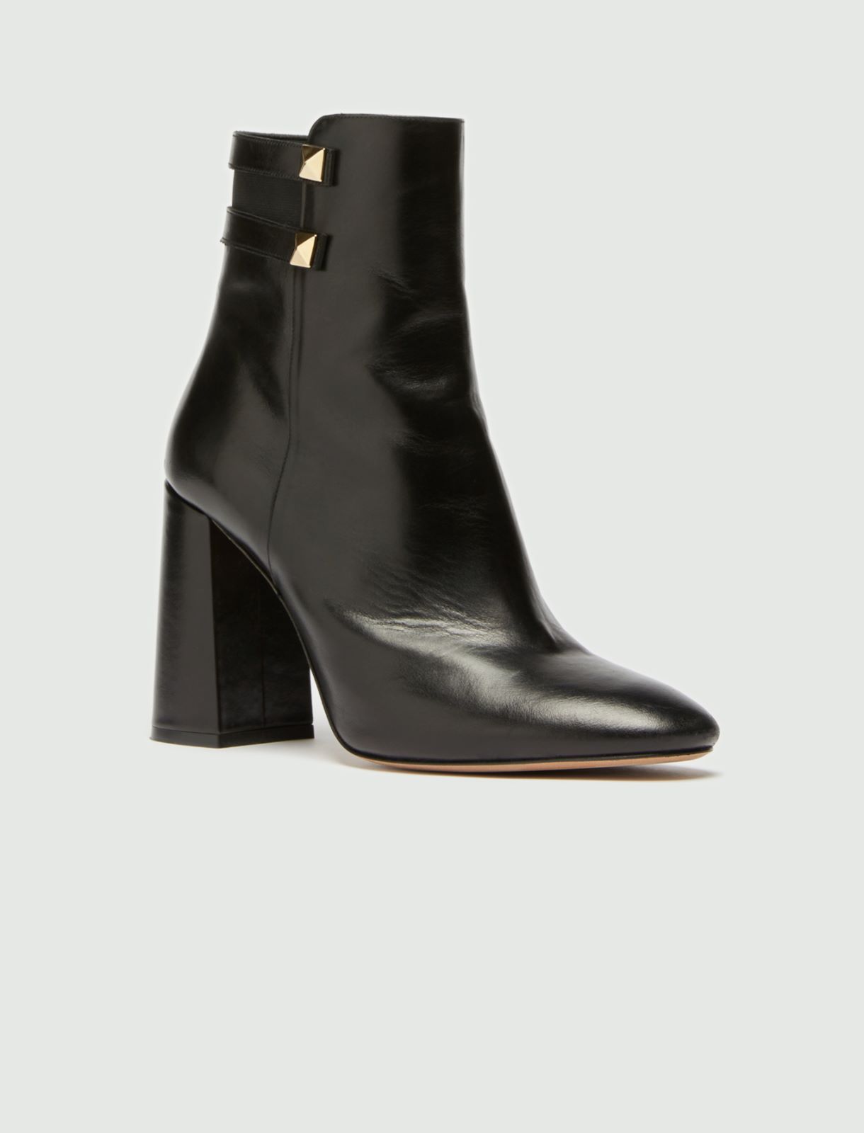 Studded ankle boots - Black - Marella - 2