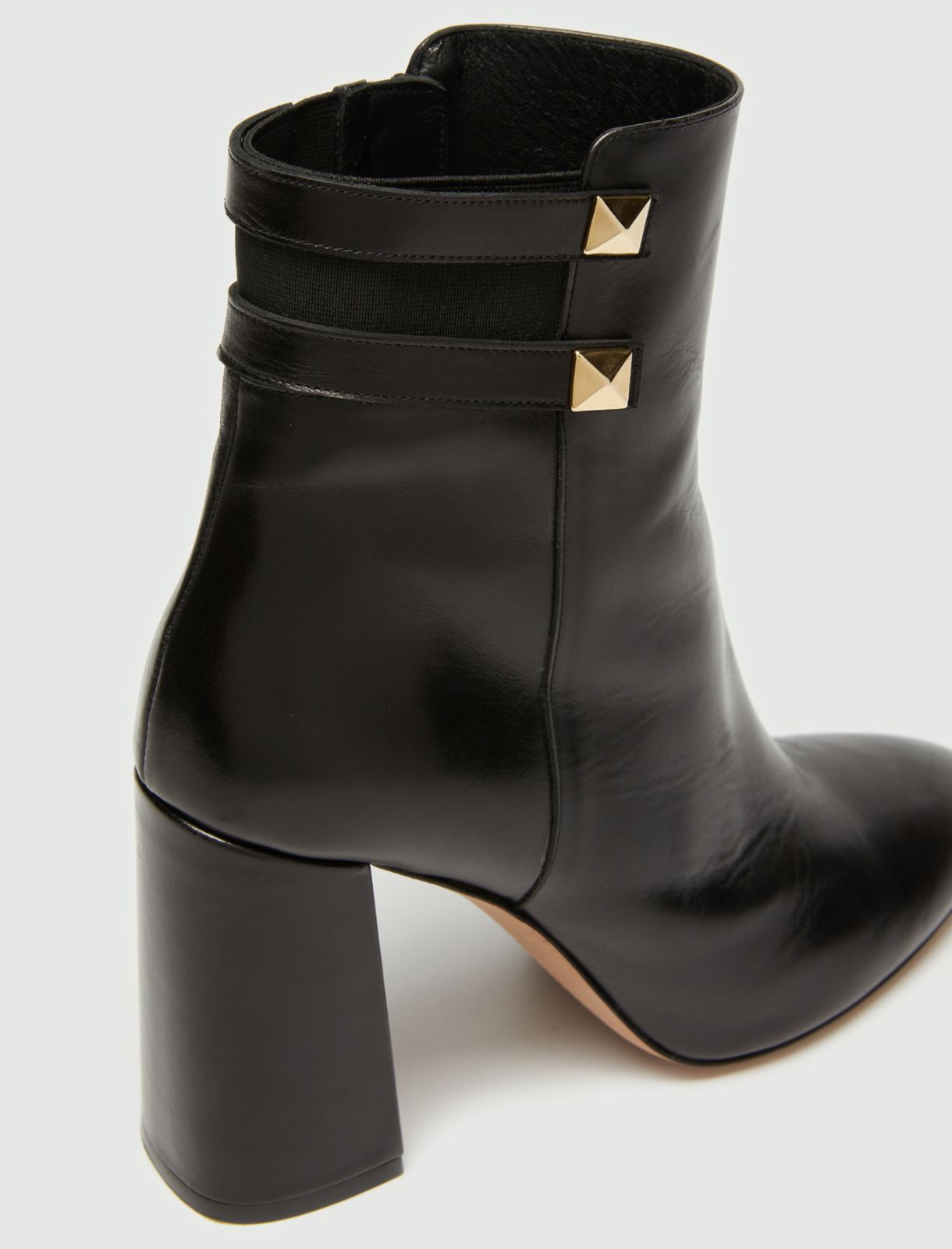 Studded ankle boots - Black - Marella - 4
