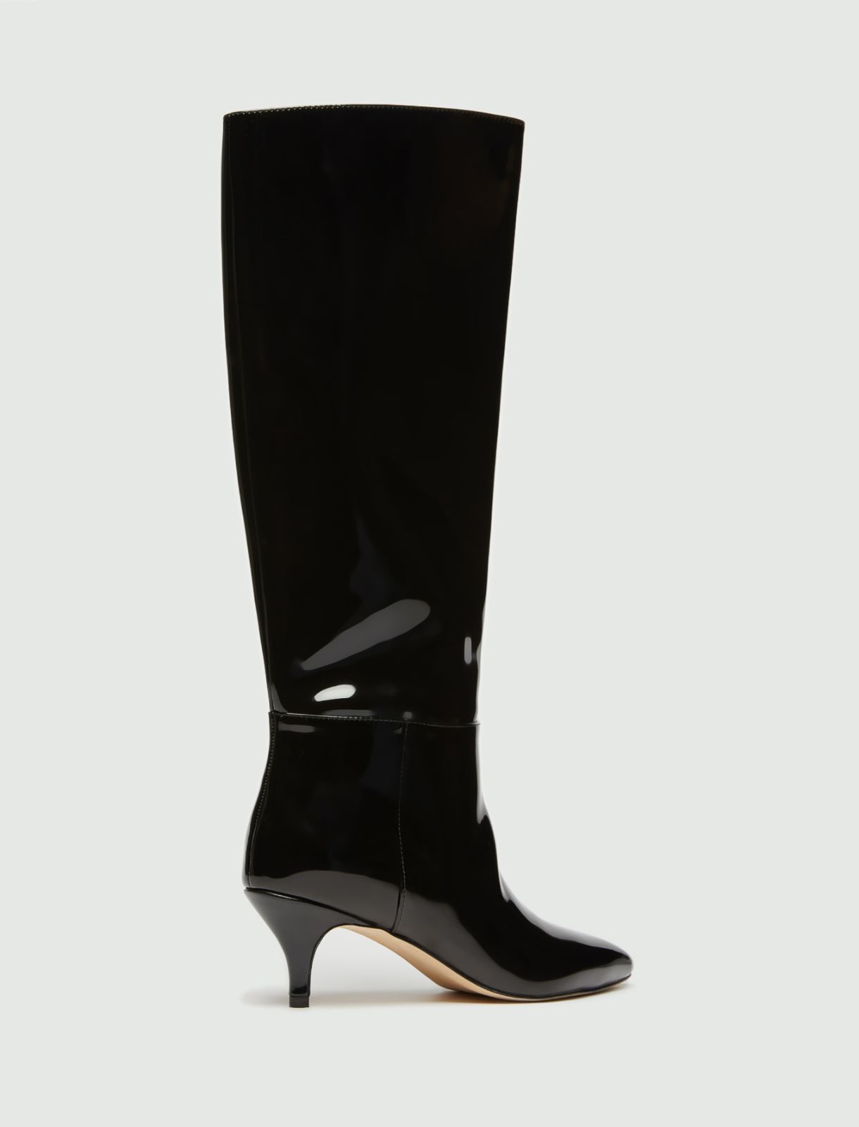 Patent leather boots - Black - Marella - 3