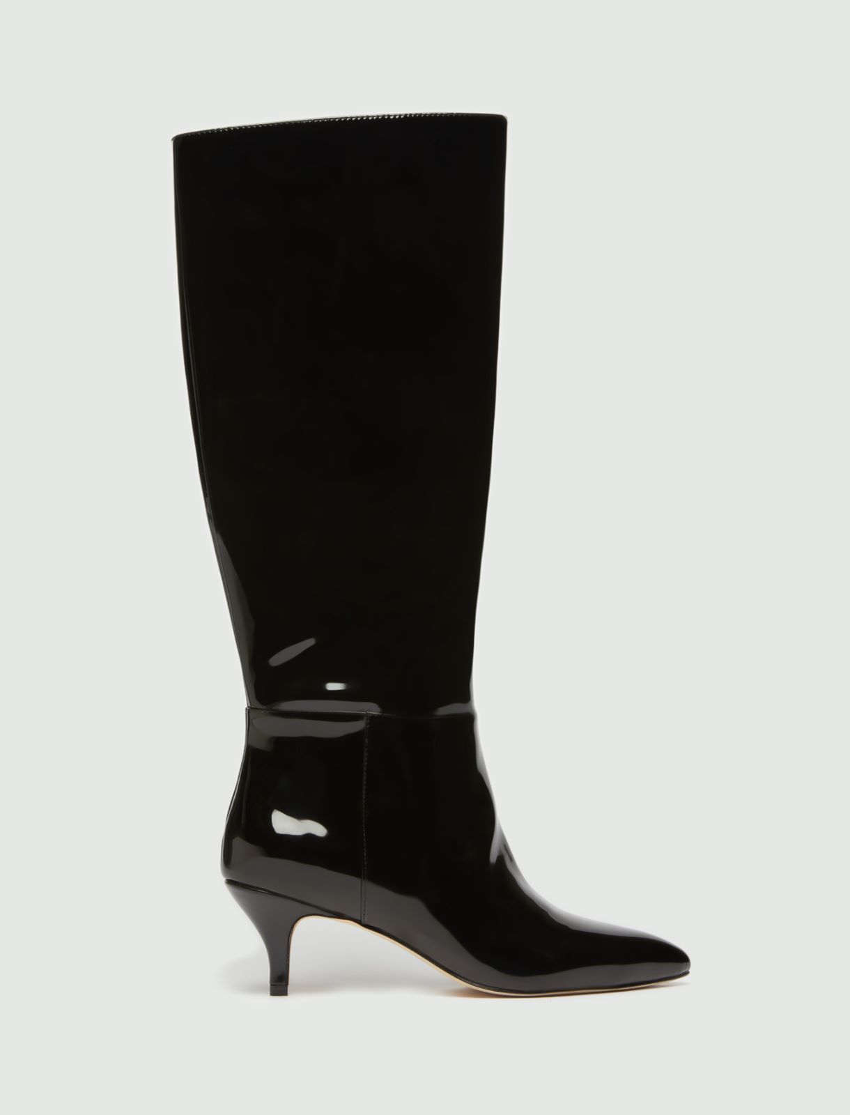 Patent leather boots - Black - Marina Rinaldi