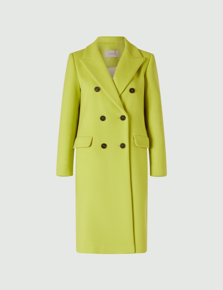 Double-breasted coat - Lime - Marella - 2