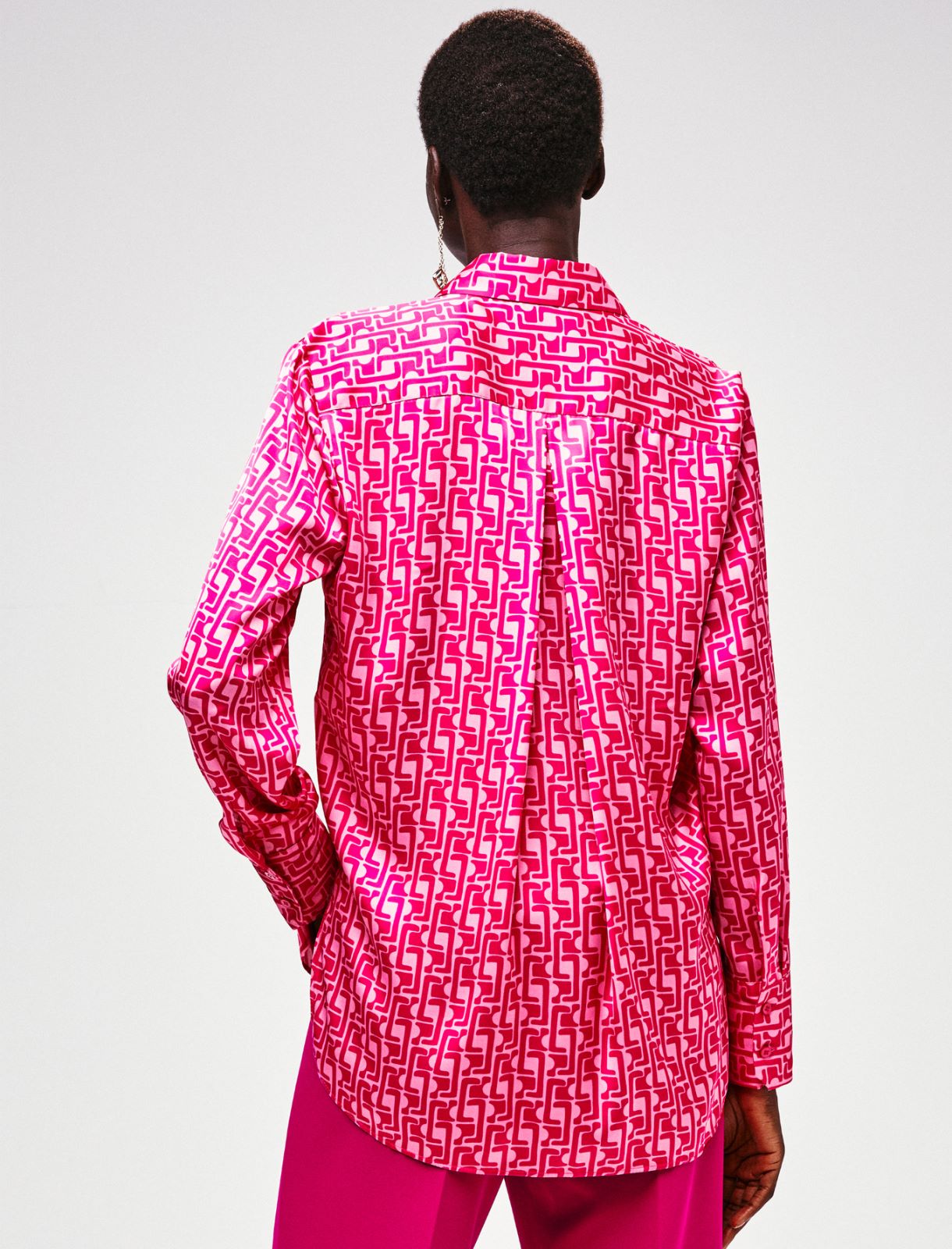 Satin shirt - Pink - Marella - 2