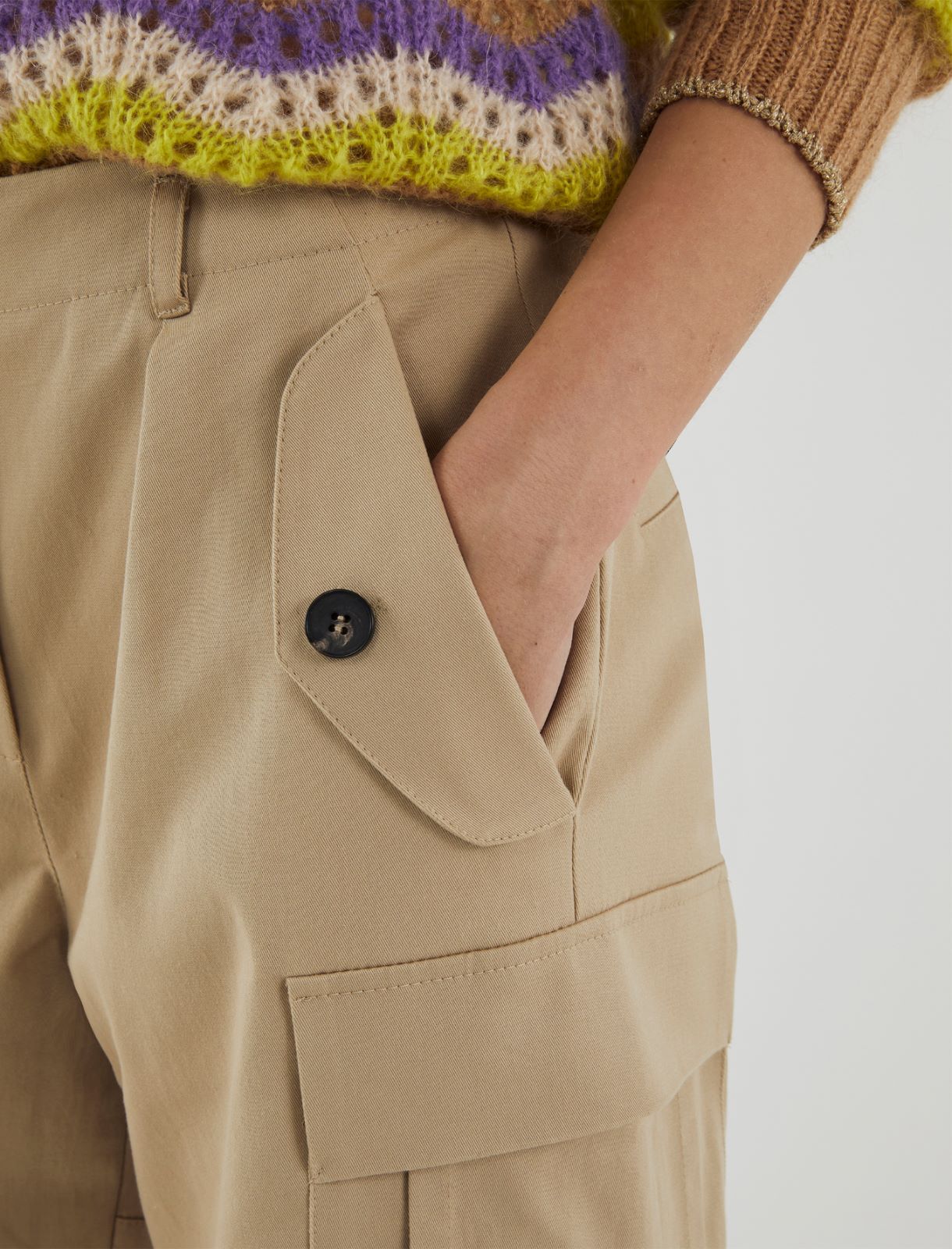 Cargo trousers, natural | Marella