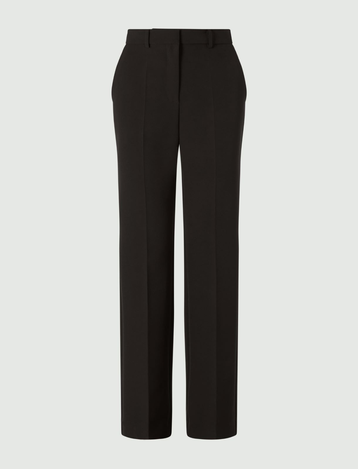 Black trousers - Black - Marella - 5