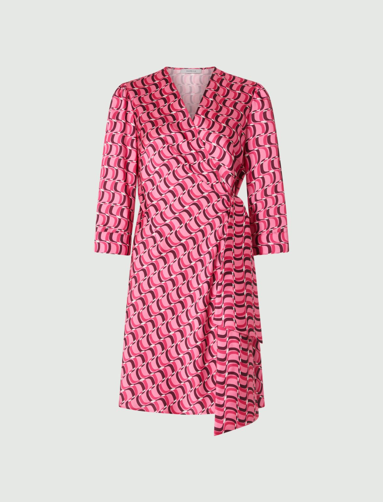 Wrap dress - Pink - Marina Rinaldi