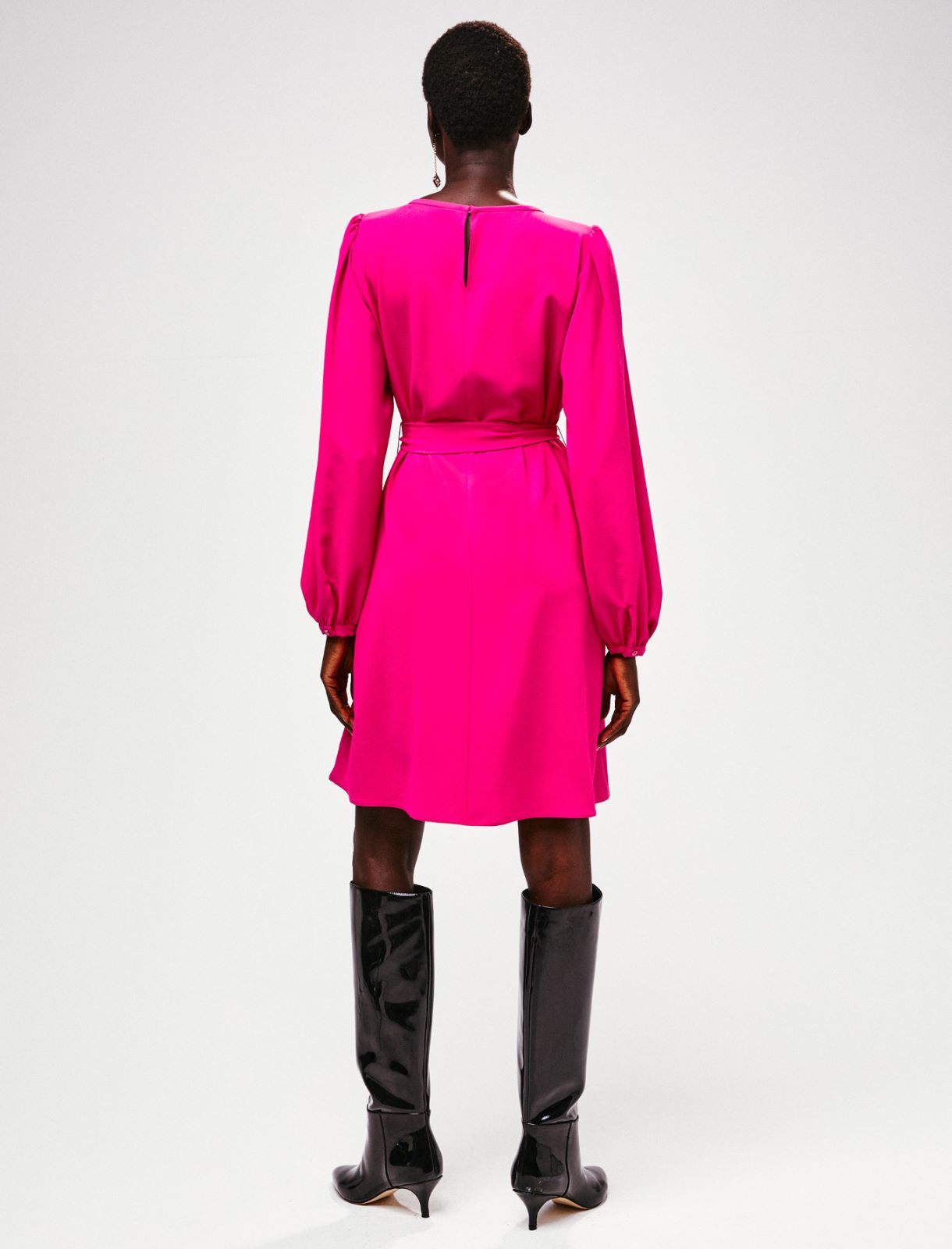 Flared dress, fuchsia - Marella