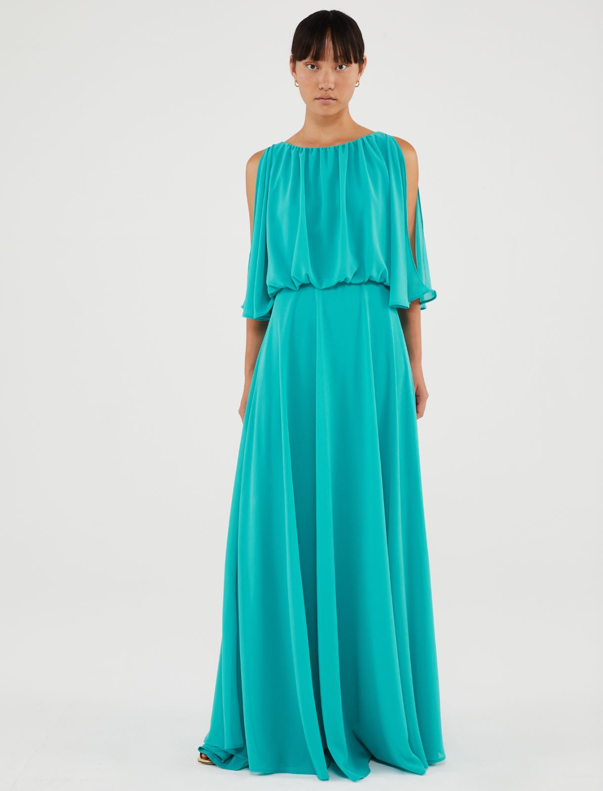 Long dress - Green - Marina Rinaldi - 2
