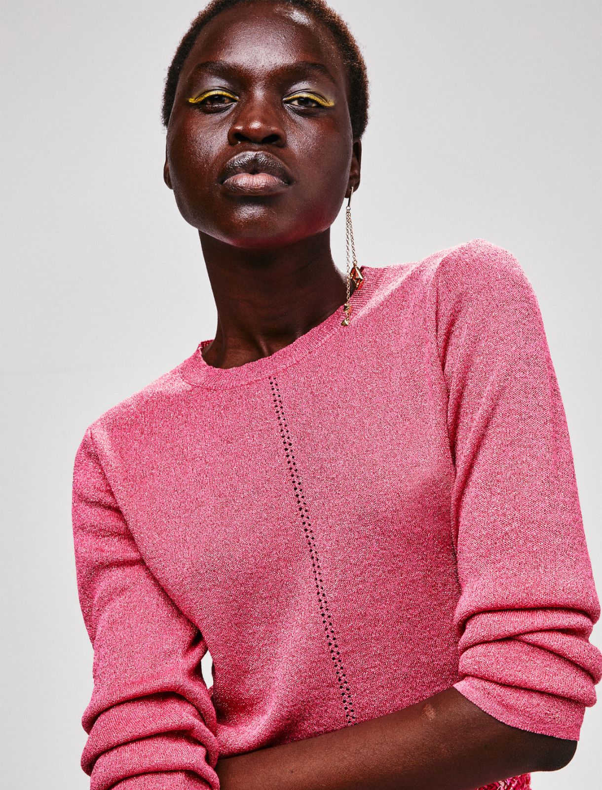 Slim-fit sweater - Pink - Marella - 4