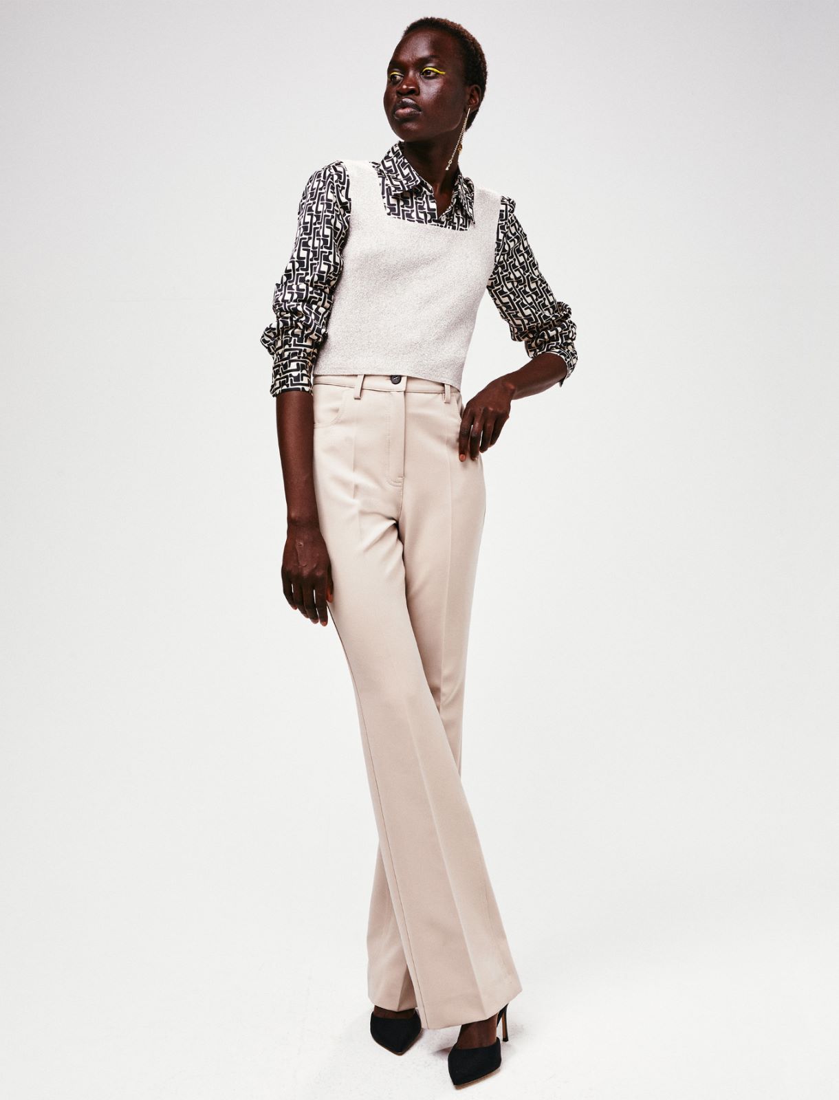 Lurextop, beige - Marella